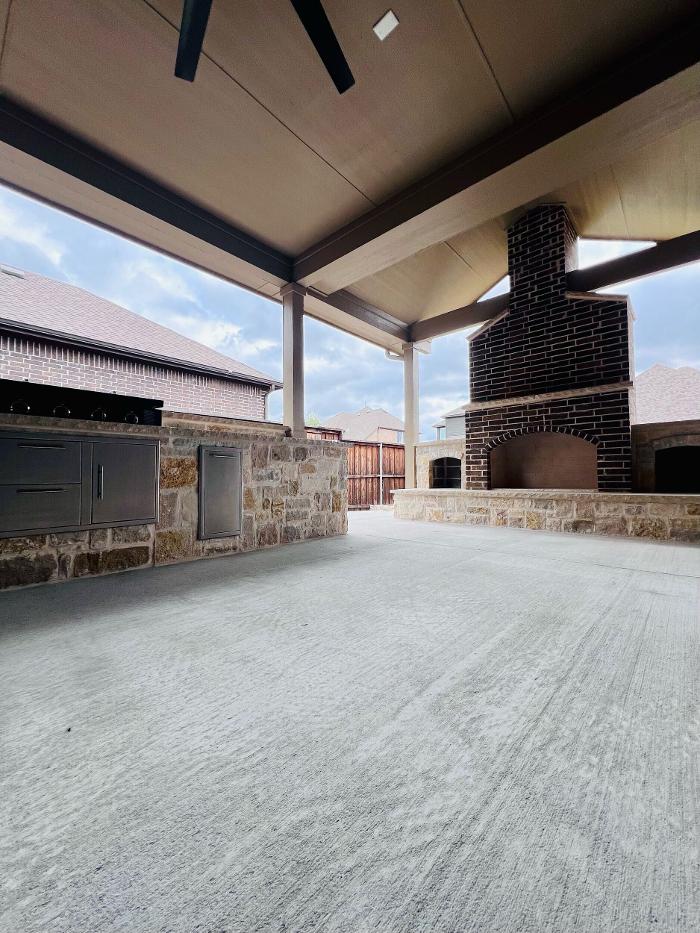 Beautiful Backyard Living Image