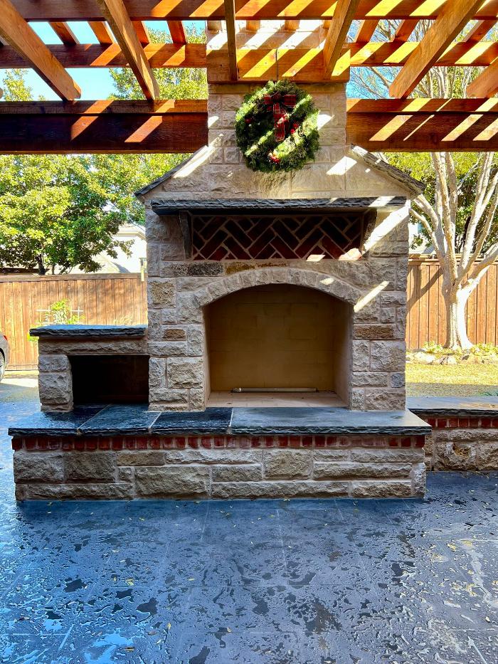 Beautiful Backyard Living Image