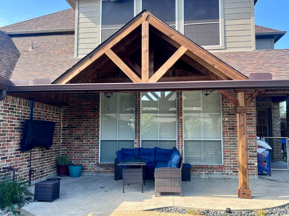 Beautiful Backyard Living Image