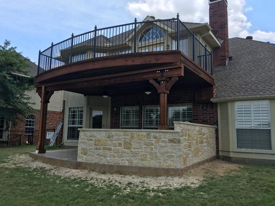 Beautiful Backyard Living Image