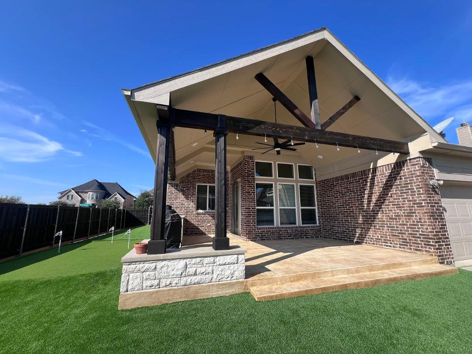 Beautiful Backyard Living Image