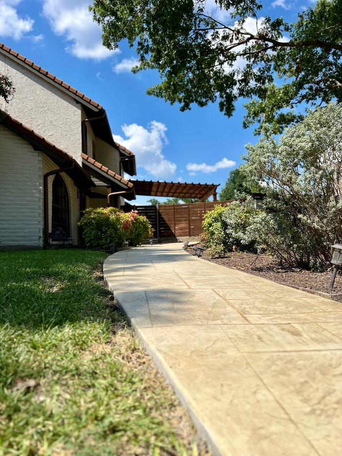 Beautiful Backyard Living Image