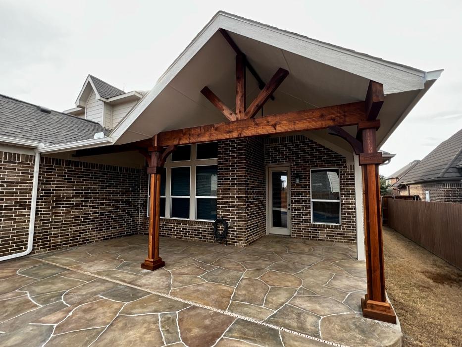 Beautiful Backyard Living Image