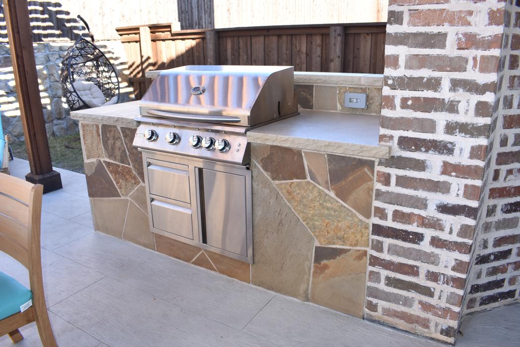 Beautiful Backyard Living Image