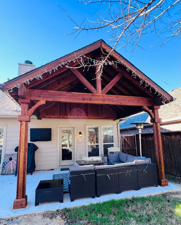 Beautiful Backyard Living Image