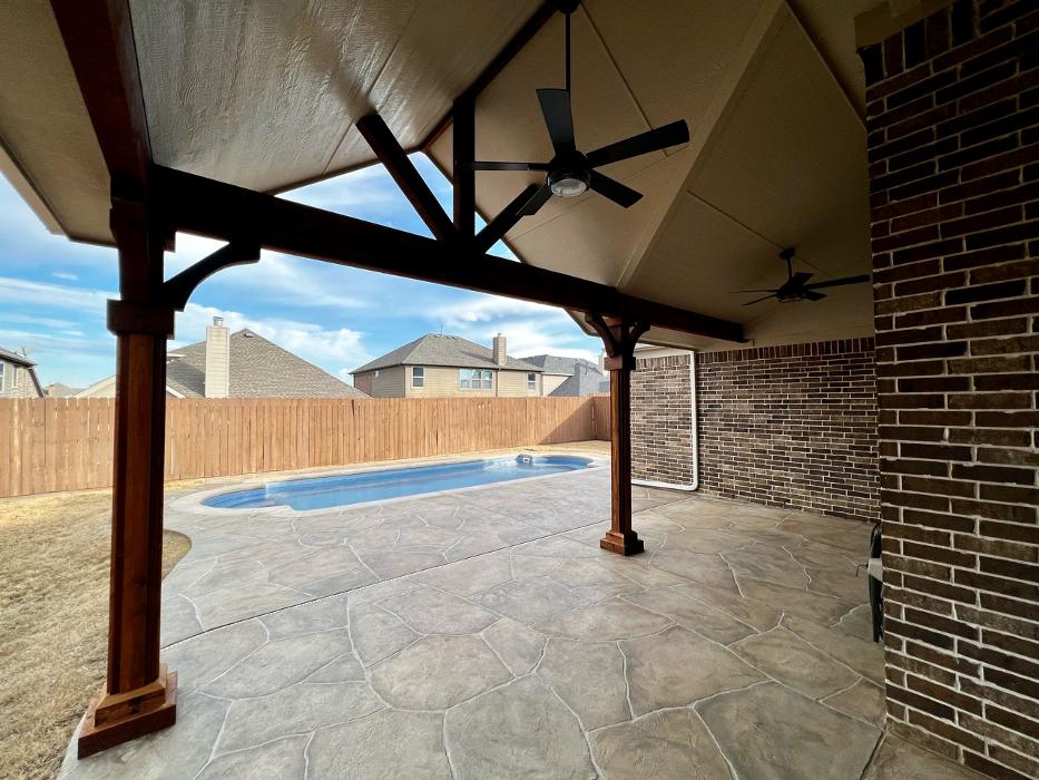 Beautiful Backyard Living Image