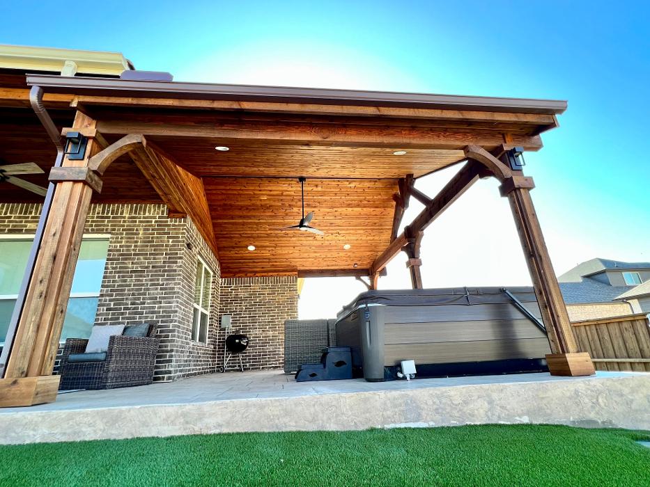 Beautiful Backyard Living Image