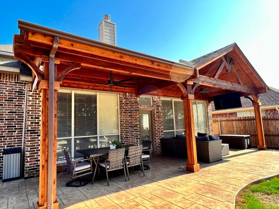 Beautiful Backyard Living Image