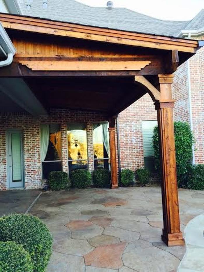 Beautiful Backyard Living Image