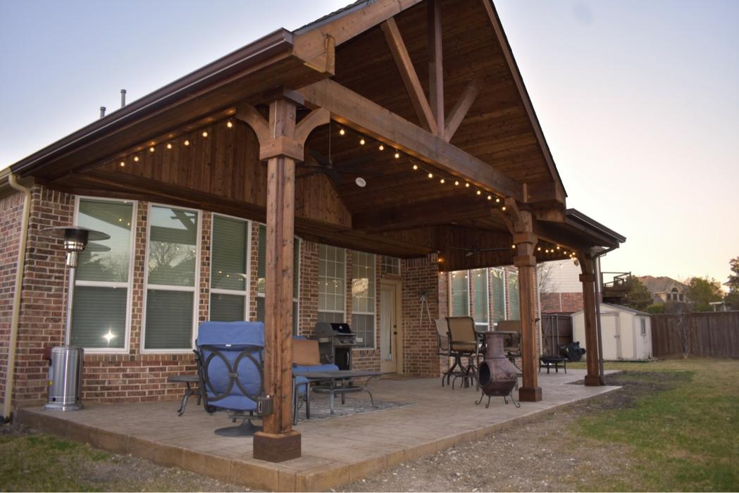 Beautiful Backyard Living Image