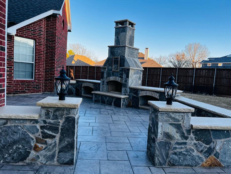 Beautiful Backyard Living Image