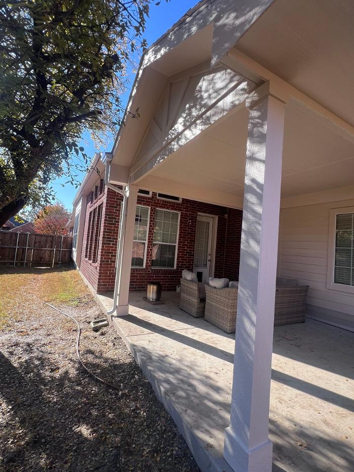 Beautiful Backyard Living Image