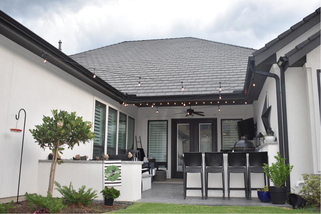 Beautiful Backyard Living Image