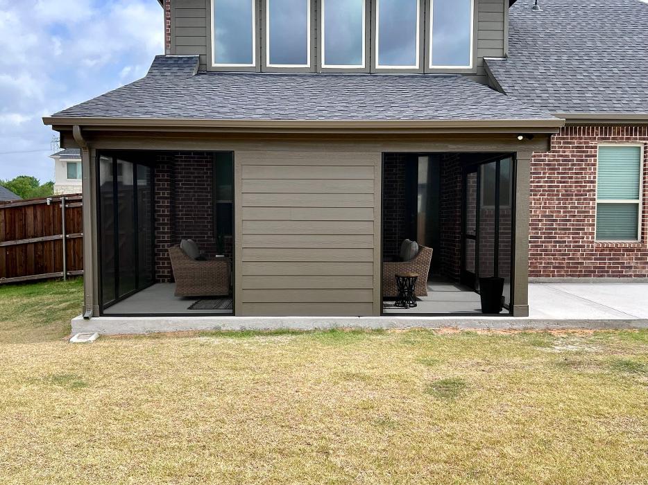 Beautiful Backyard Living Image