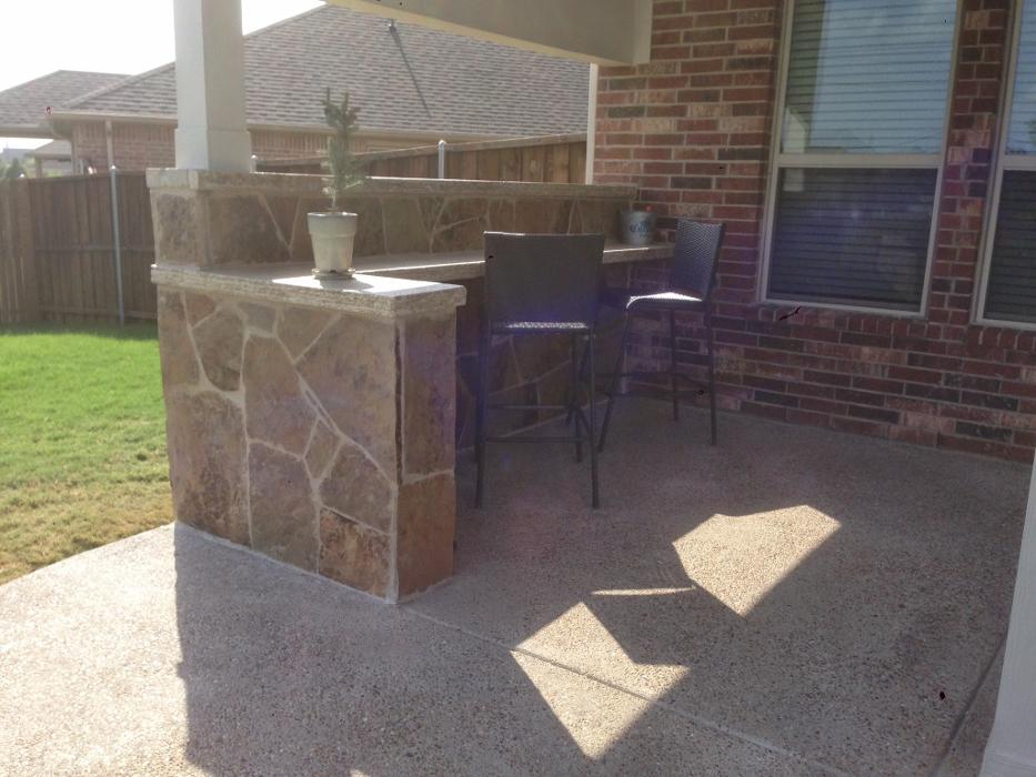 Beautiful Backyard Living Image