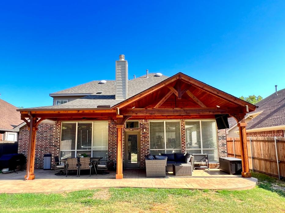 Beautiful Backyard Living Image