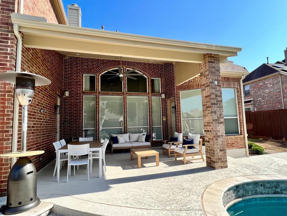 Beautiful Backyard Living Image