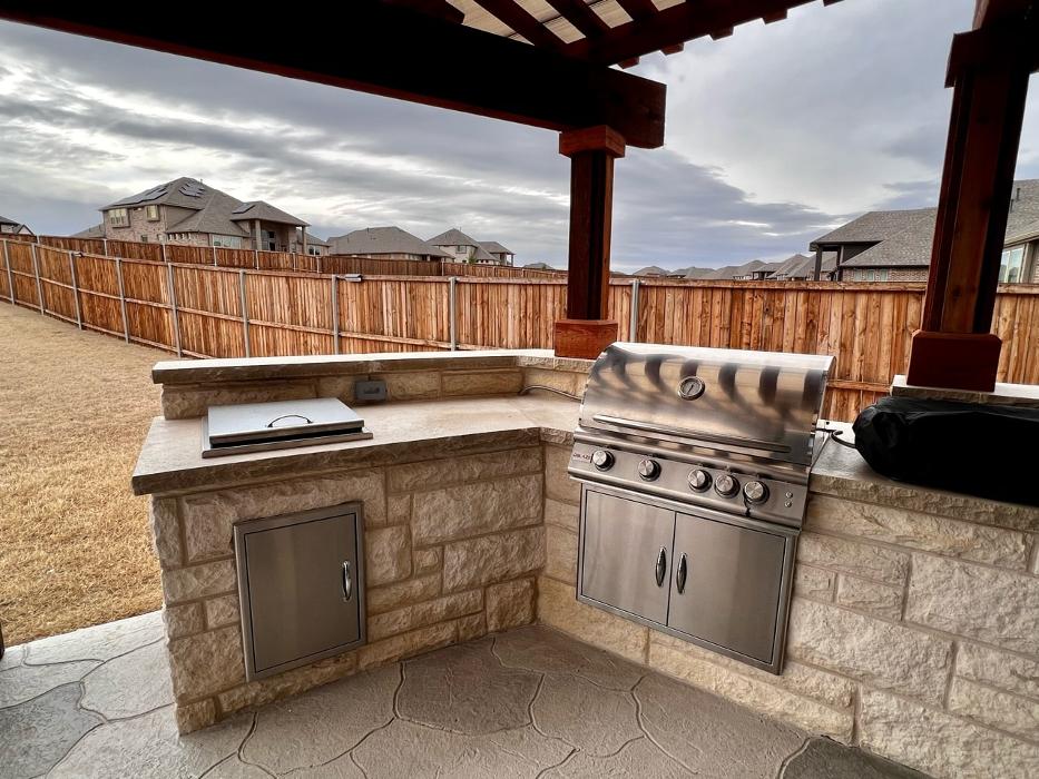 Beautiful Backyard Living Image