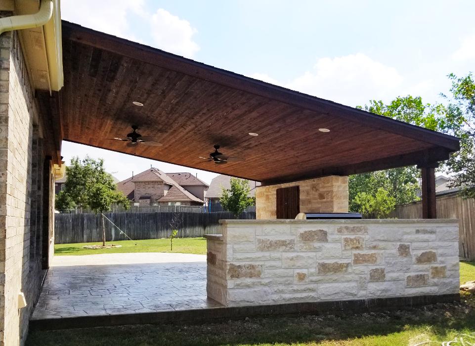 Beautiful Backyard Living Image