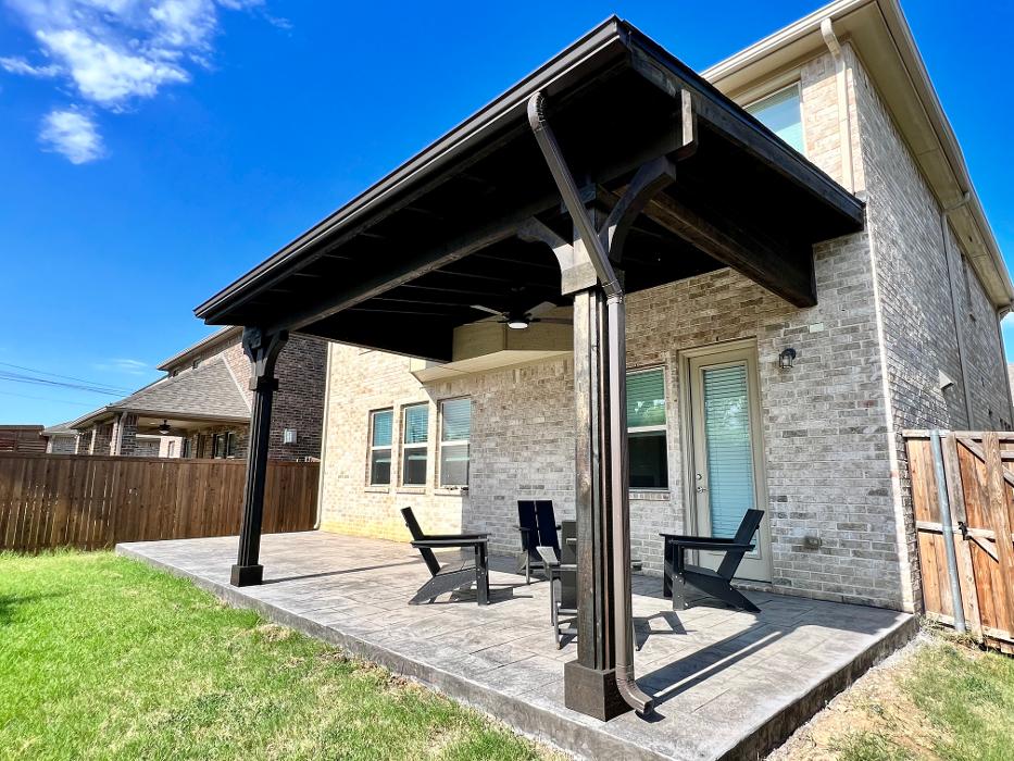 Beautiful Backyard Living Image