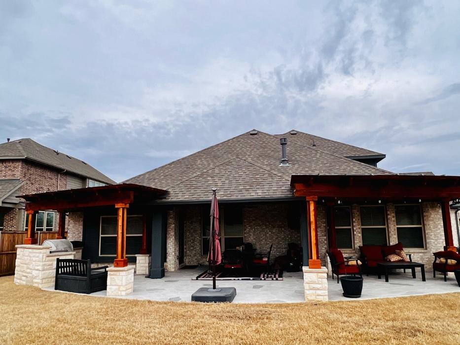 Beautiful Backyard Living Image