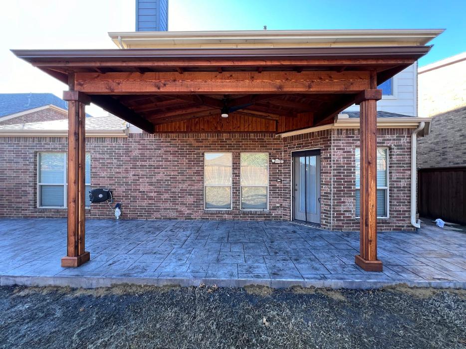 Beautiful Backyard Living Image