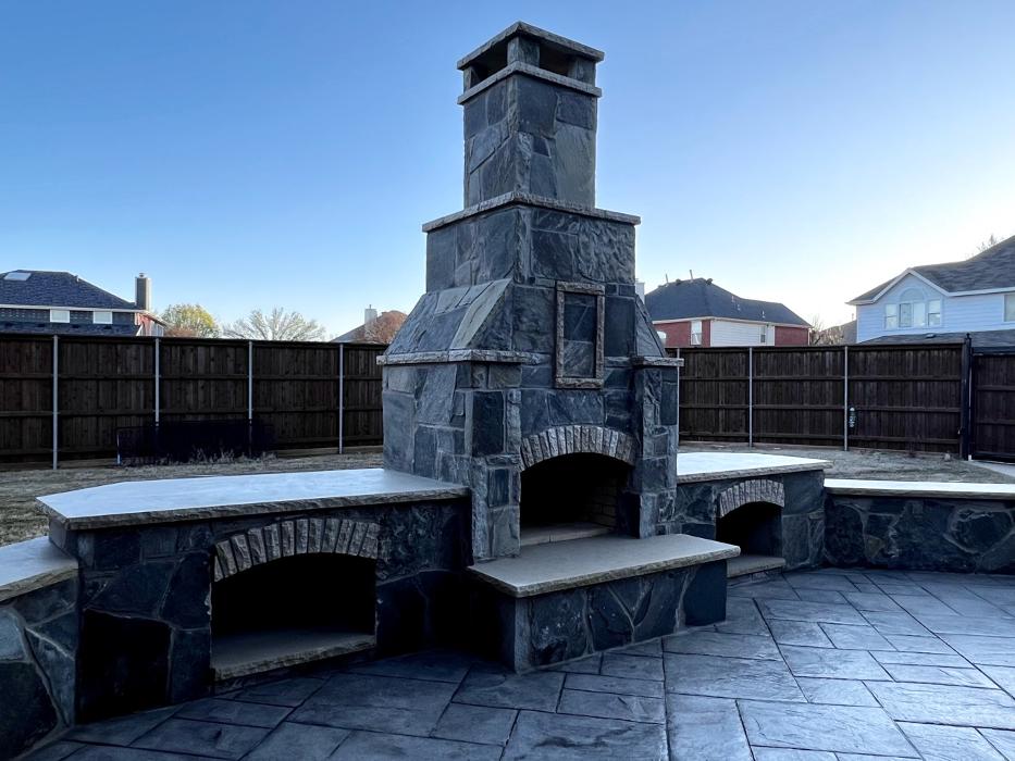 Beautiful Backyard Living Image