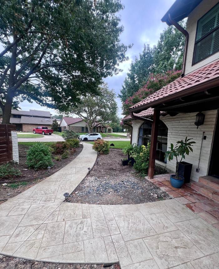 Beautiful Backyard Living Image