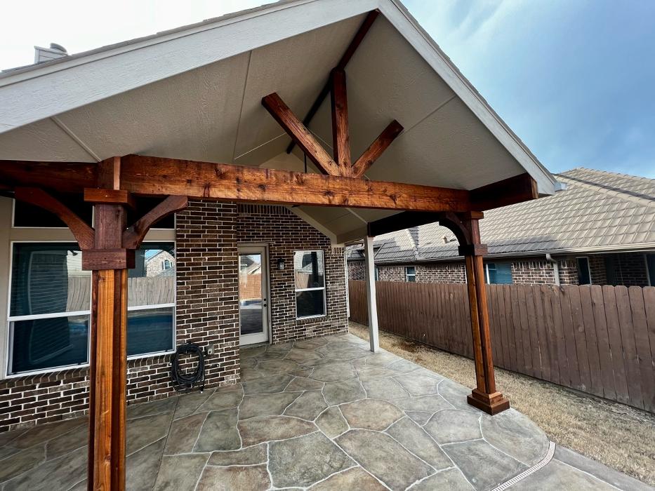 Beautiful Backyard Living Image