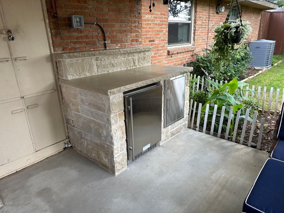 Beautiful Backyard Living Image