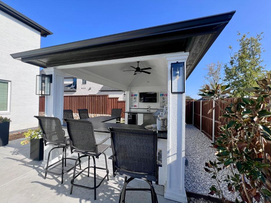 Beautiful Backyard Living Image