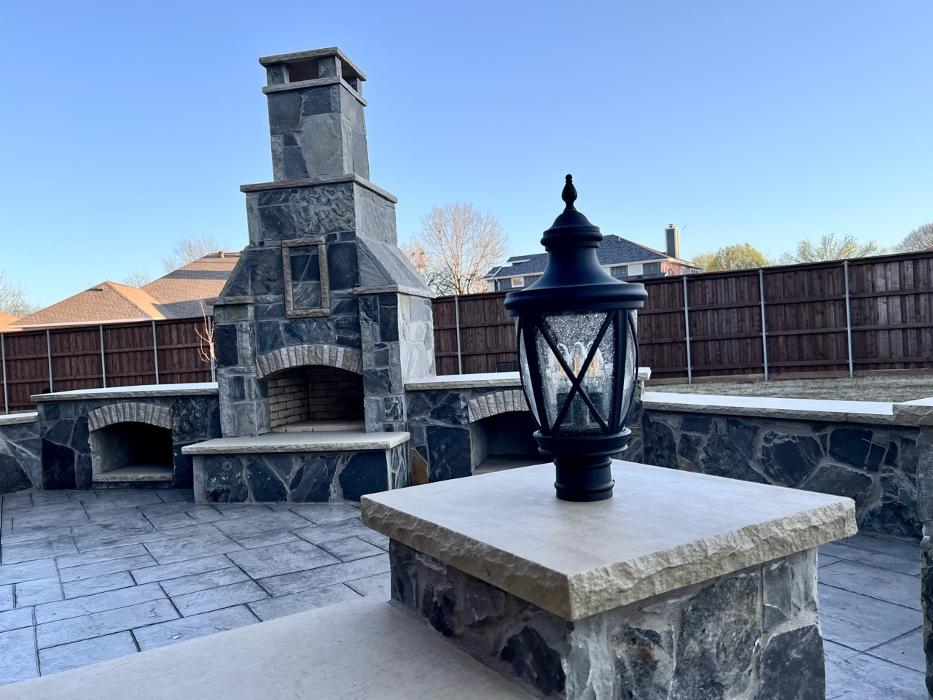 Beautiful Backyard Living Image