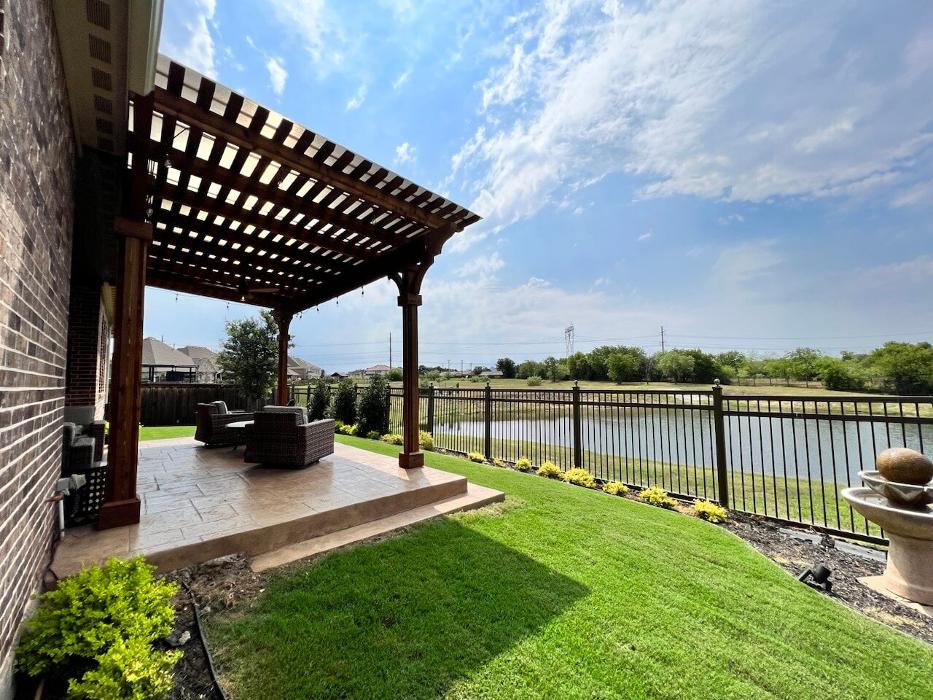 Beautiful Backyard Living Image