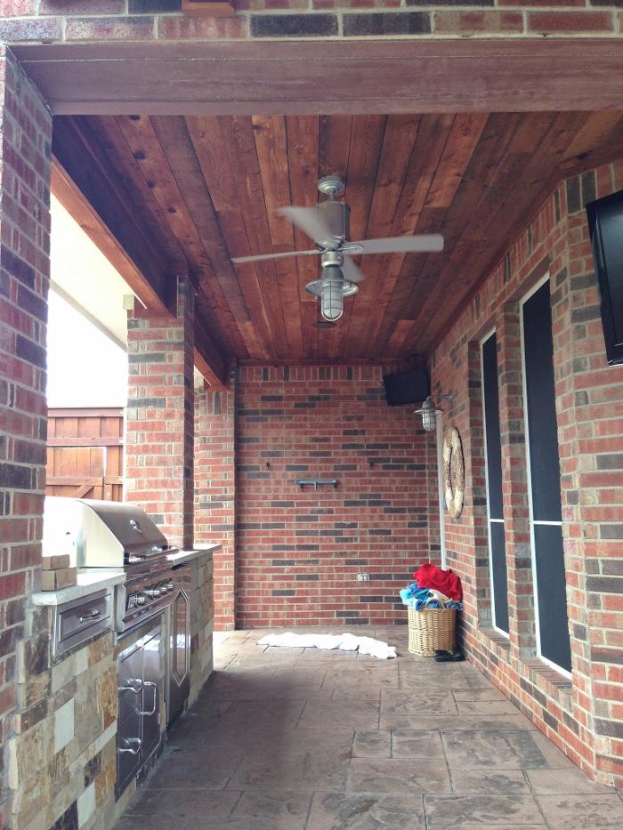 Beautiful Backyard Living Image