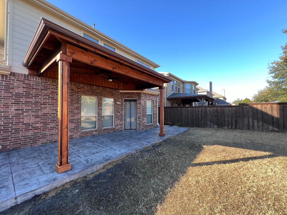 Beautiful Backyard Living Image