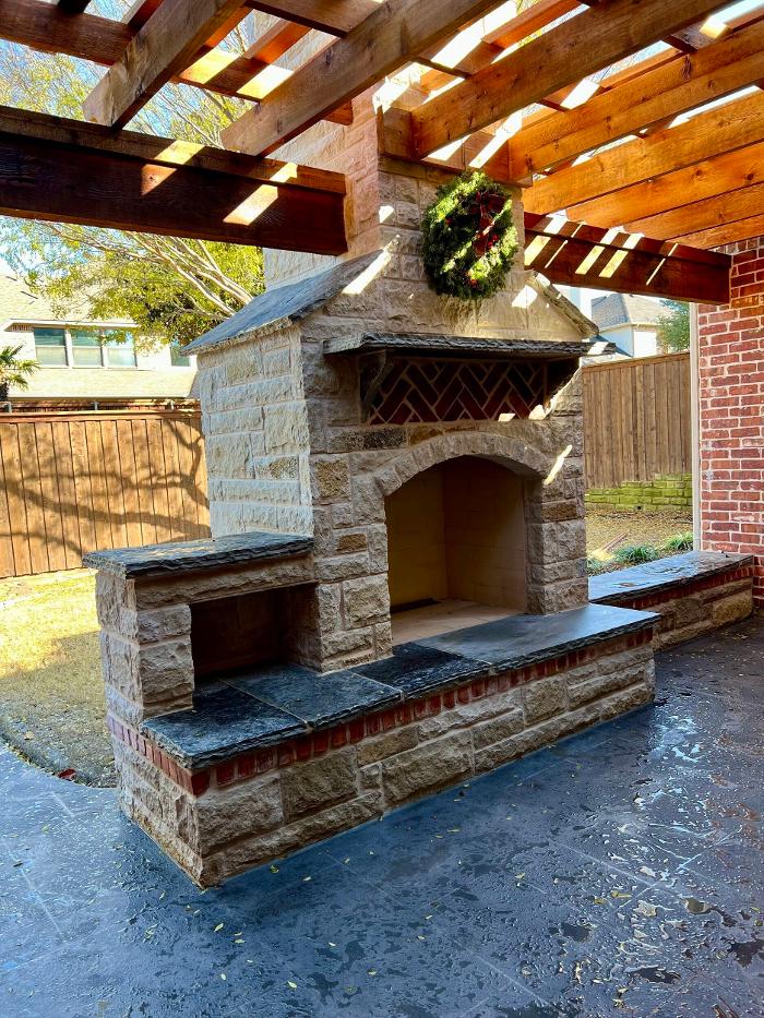 Beautiful Backyard Living Image