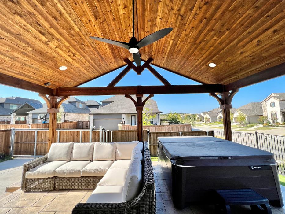 Beautiful Backyard Living Image