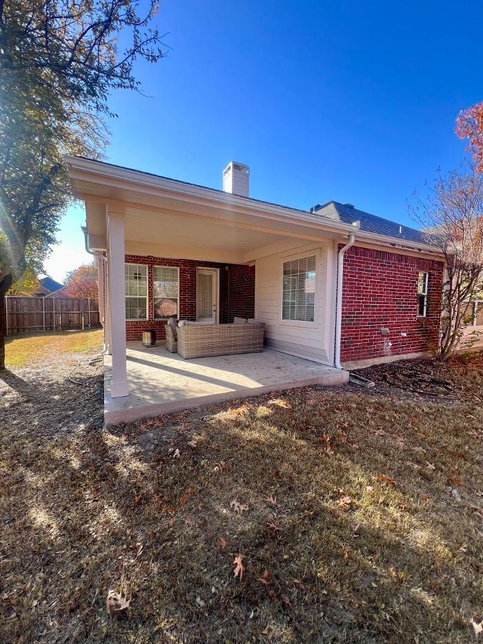 Beautiful Backyard Living Image