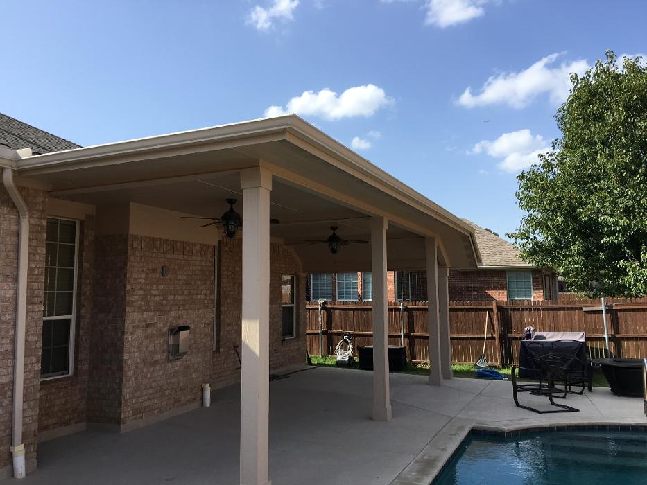 Beautiful Backyard Living Image