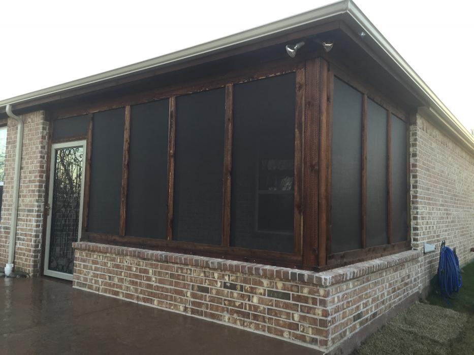 Beautiful Backyard Living Image