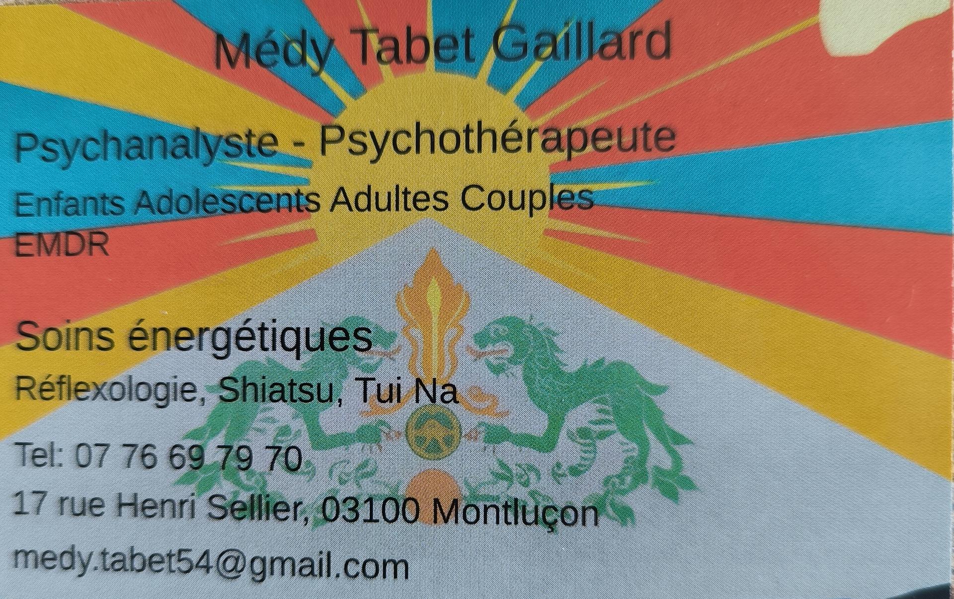 Tabet Gaillard Médy psychanalyste