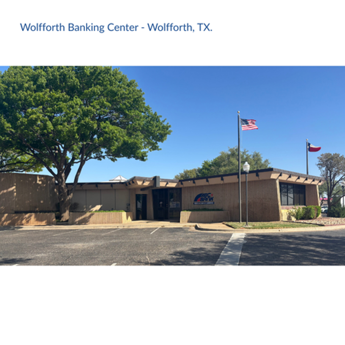 ABC Bank - American Bank of Commerce - Wolfforth, TX