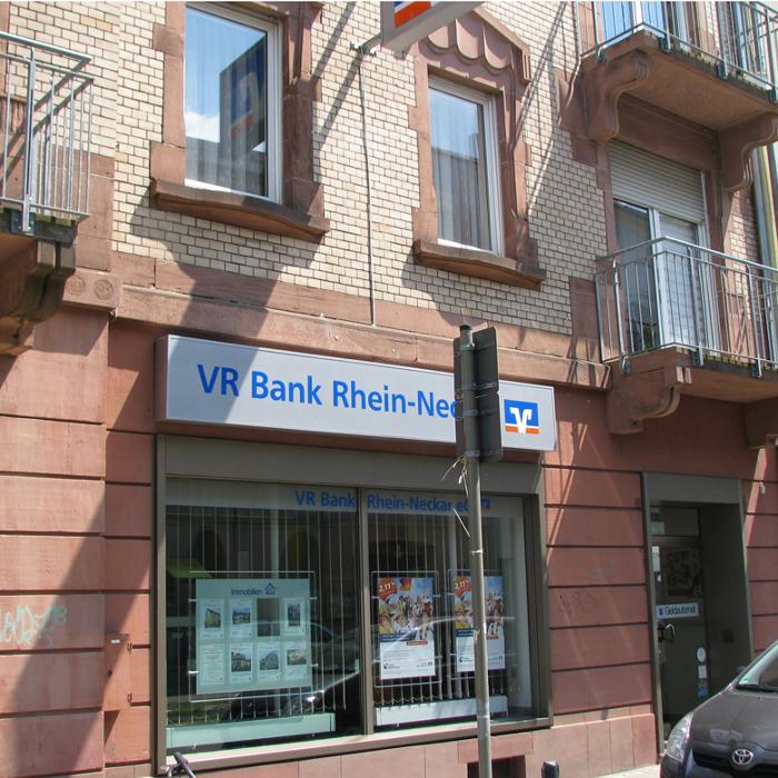 VR Bank Rhein-Neckar eG, Filiale Lindenhof, Meerfeldstraße in Mannheim
