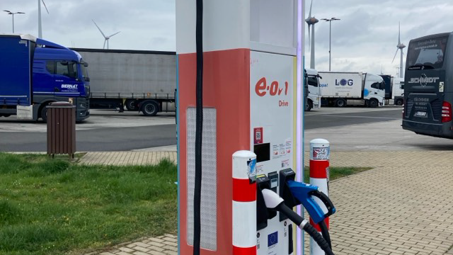 E.ON Drive Charging Station, A9 in Teuchern