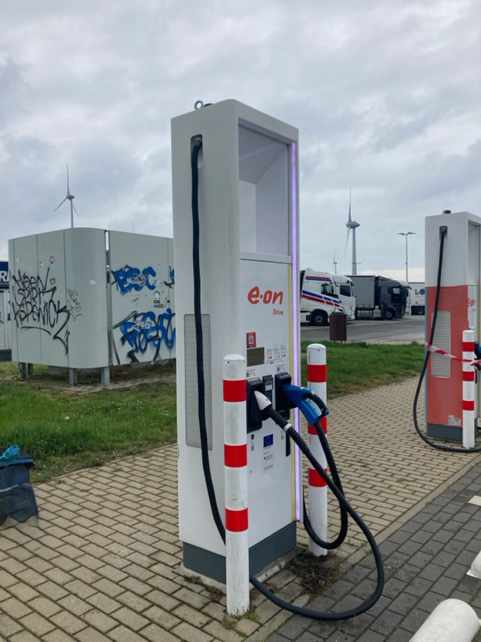 E.ON Drive Charging Station, A9 in Teuchern
