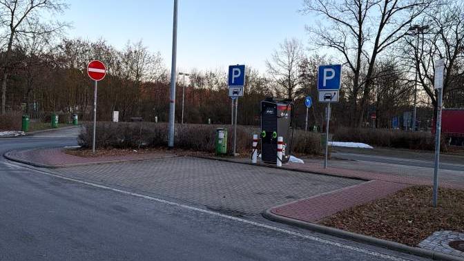 E.ON Drive Charging Station, A9 in Schleifreisen