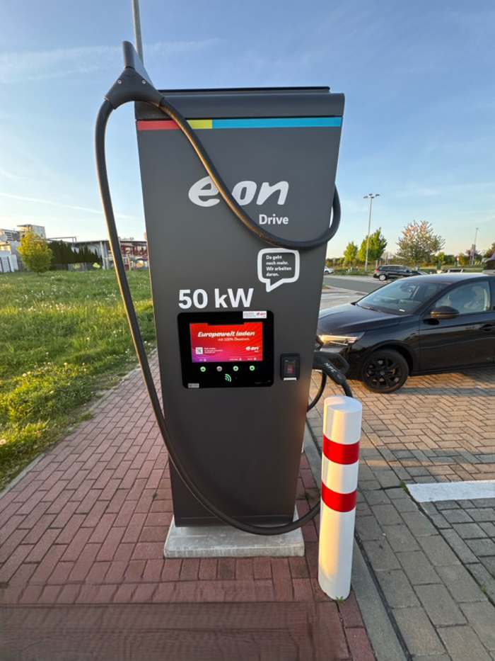 E.ON Drive Charging Station, A4 in Schmölln
