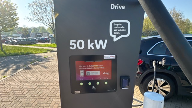 E.ON Drive Charging Station, A72 in Oelsnitz