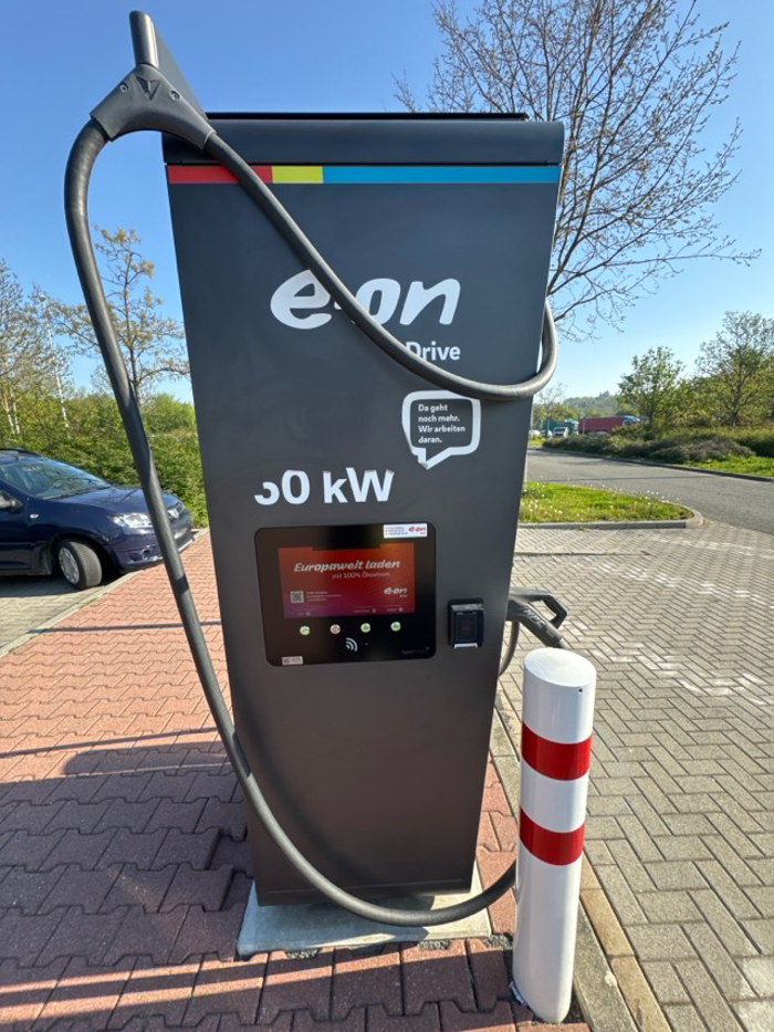 E.ON Drive Charging Station, A72 in Plauen