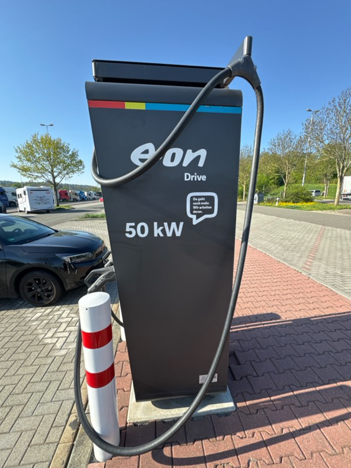 E.ON Drive Charging Station, A72 in Plauen